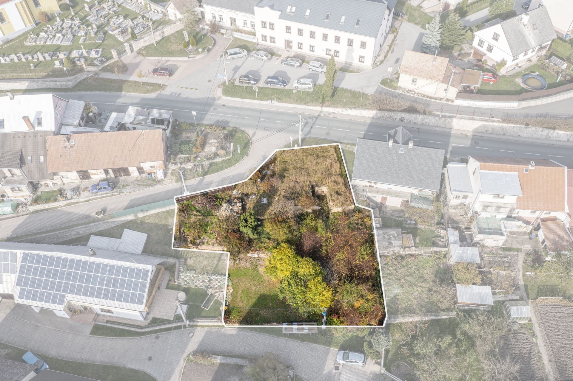 Prodej pozemku k bydlení v Velké Jesenici